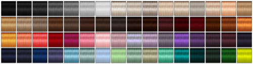 missparaply:  [TS4] HALLOWSIMS ANTO’S RENATA: SOLIDS 64 colors Custom thumbnail Unnatural colo