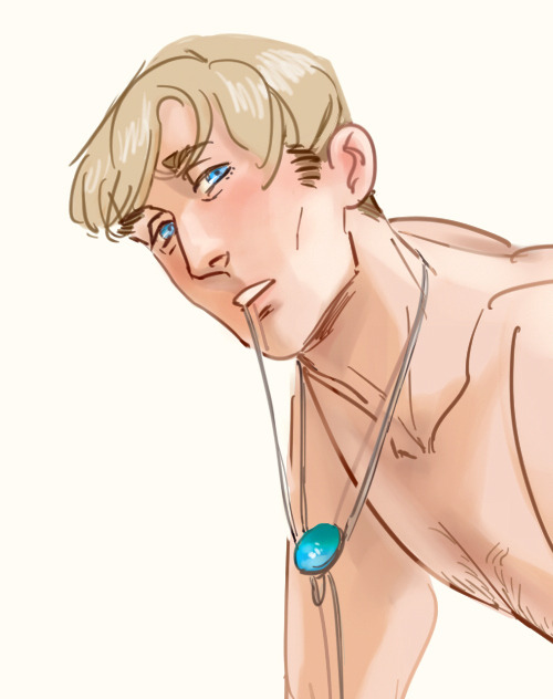 februeruri: day 3: bolo tie (ref) now queueing just after midnight cos the rest are p nsfw (๏◞౪◟๏;)  happy BE week!!! 