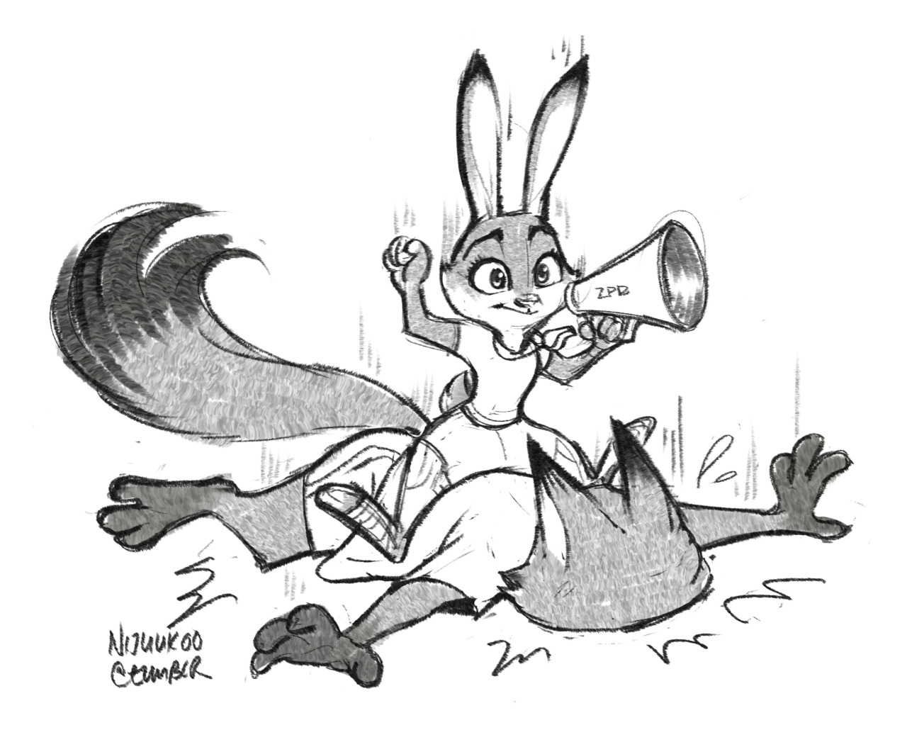 nijuukoo:“Um, Nick, I guess you’re done?”“Like your microwaved carrots, Carrots.”