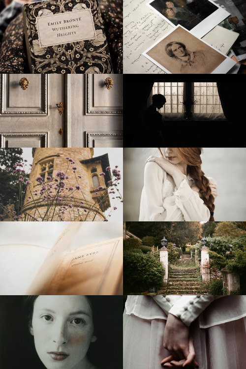 catastrophepins:Bronte Sisters Aesthetic ; requested by @00nevermore00