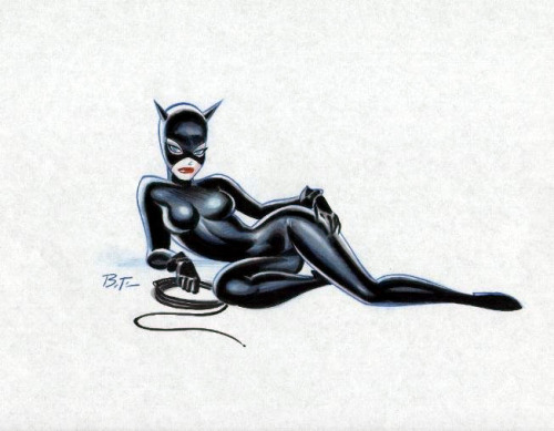 comicbookwomen: This Catwoman day is getting a little Bruce Timm spam.