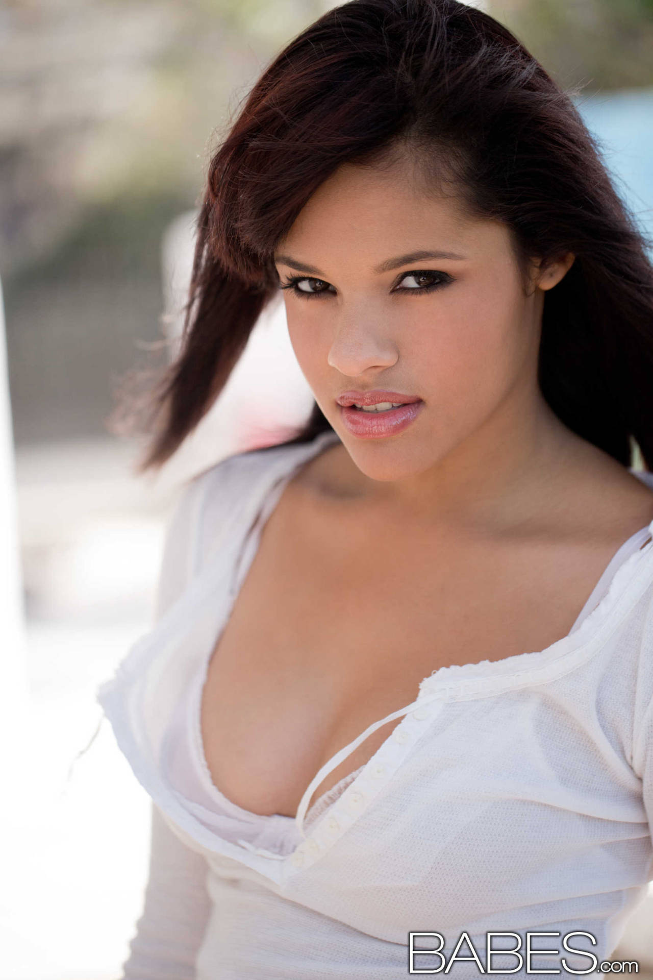 babescom:  Aria Salazar&rsquo;s booked the day off work, and she can&rsquo;t