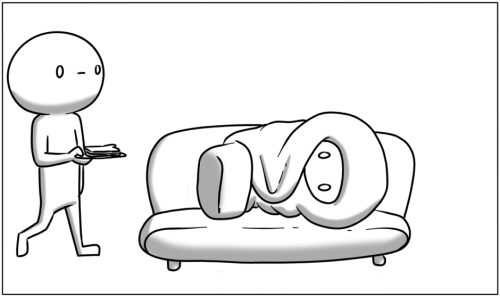 thesearabbitcomics:  So basically just camp for your food. Thanks nature. 