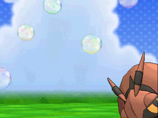 shinycaterpie:Pokemon Amie - Shiny Venipede