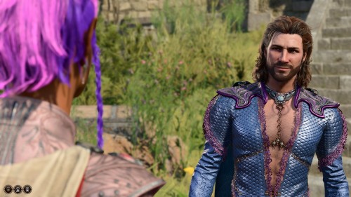 Gale In Wavemother's Robe, A New Screenshot From My Old Saves.