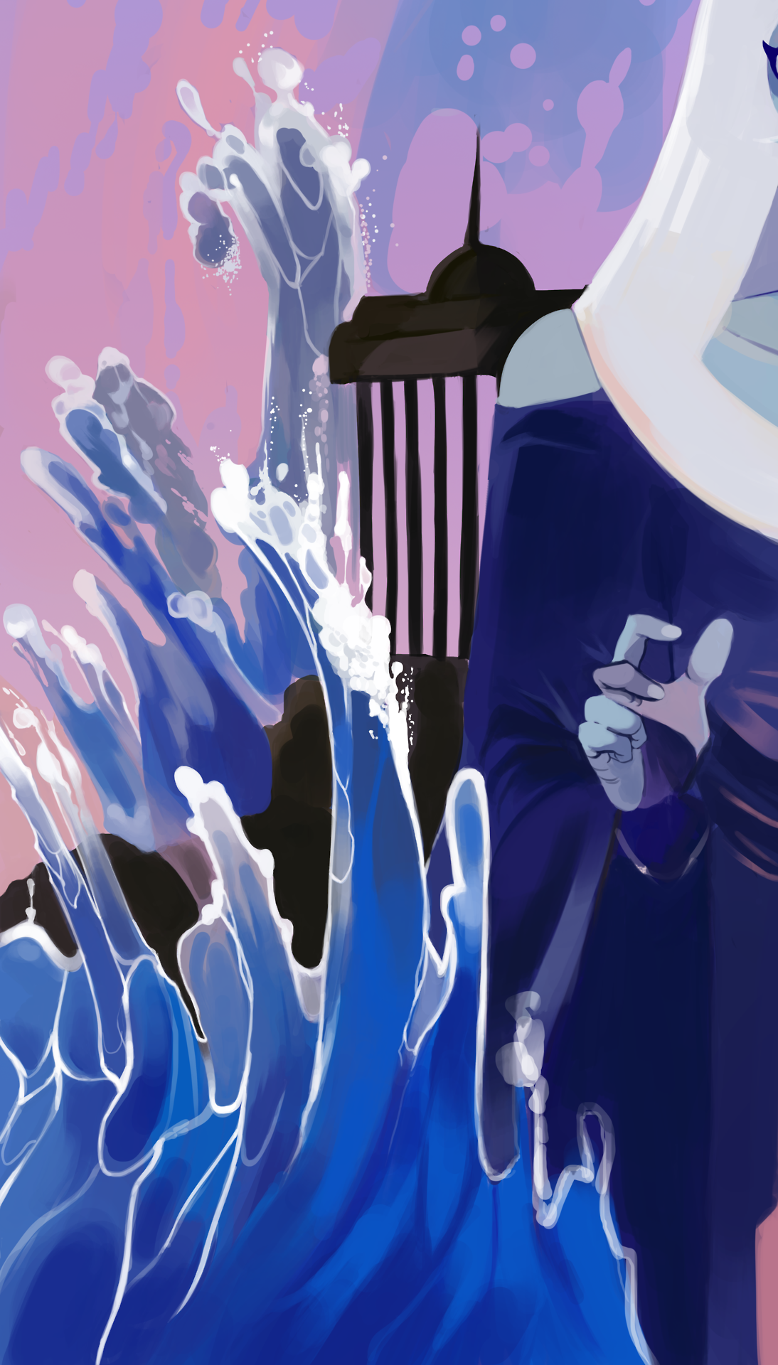 mydezignillustrations:  It’s been a while to say the least… Anywhoo-   Water