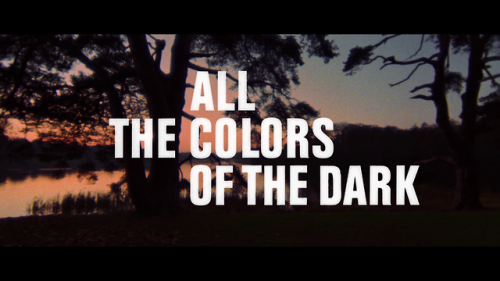 kenro199x: All the Colors of the Dark (1972) Blu-ray 2019