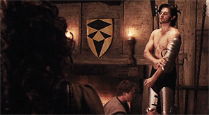richardarmitageforever:casuallyweird:focusThe exact moment Marian’s lust for Guy woke up, and he kne