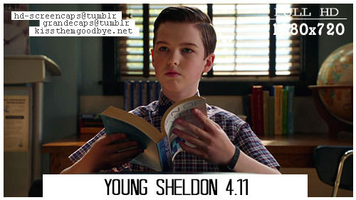 grande-caps:Young Sheldon 4.11 - A Pager, a Club and a Cranky Bag of WrinklesQuality : HD Screencapt