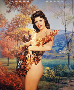 Beverly Hills       (Aka. Beverly Powers)As Featured In Pinup Calendar Lithograph