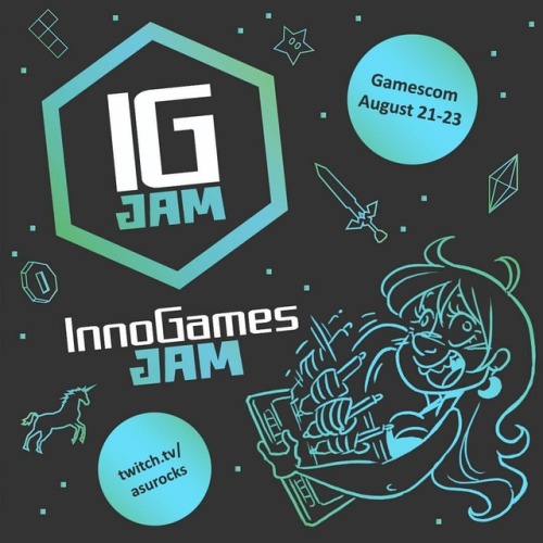 I will be participating in the #innogames game jam at the #gamescom games company in cologne! our am