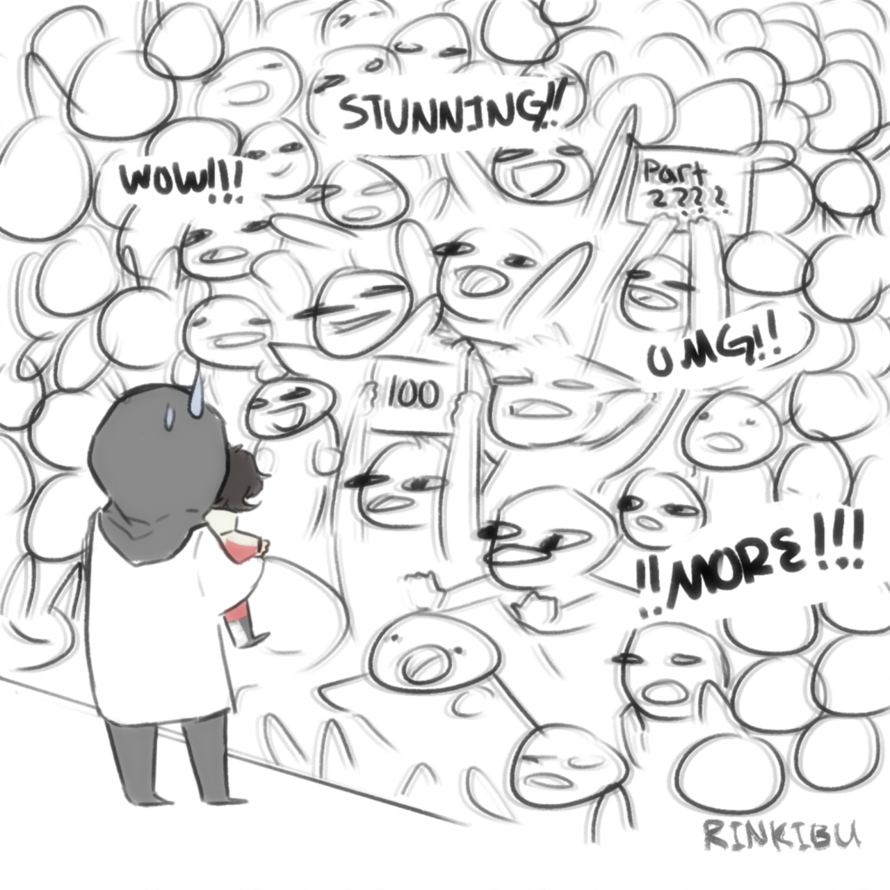 rinkibu: an artist in a fandom