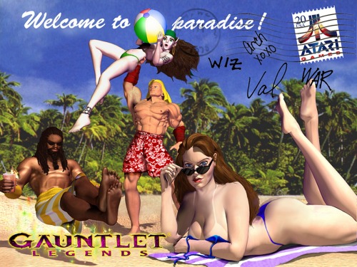 XXX curaja-caster:  Gauntlet Legends Gauntlet photo