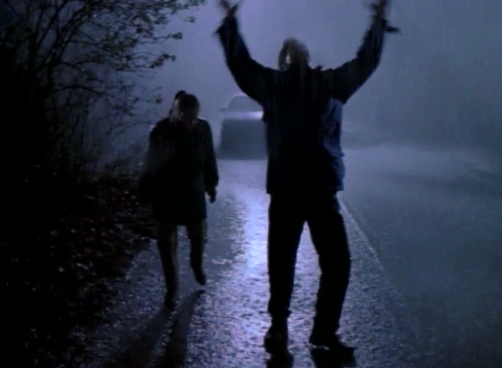   Scully: What happened?Mulder: We lost power - brakes, steering, everything. [looks