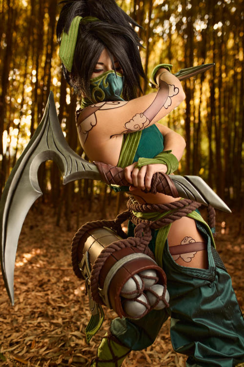 Miciaglo as Akali (League of Legends)Photo.: azproduction