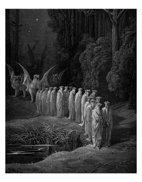 likeafieldmouse:Gustave Dore&rsquo;s illustrations for Dante&rsquo;s The Divine Comedy &amp; John Mi