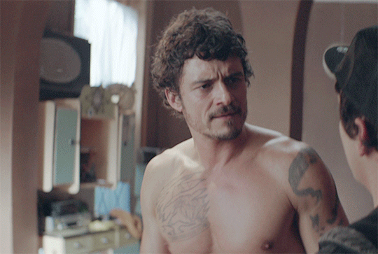 heydrichmuller:   for DirectorJérôme Salle, (2013)   Orlando Bloom naked in “Zulu”