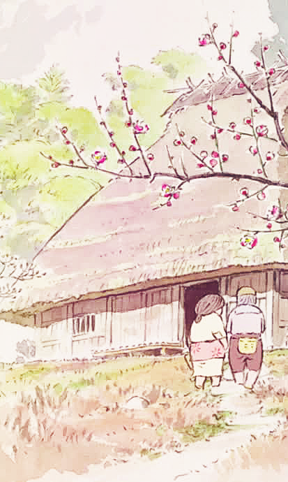 aprettyfire:  The Tale of Princess Kaguya Phone Backgrounds