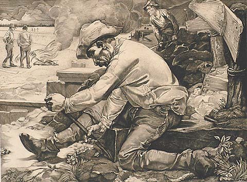 Dike Worker (c. 1900), by Johannes Josephus Aarts.