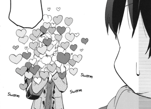 Hearts~ Hearts, hearts everywhere! Happy belated Valentine’s Day~ Heart Panic Korori-chan![ Read Onl