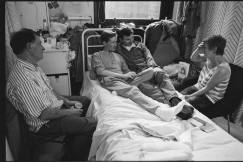 notyourdaddy:  Gideon Mendel’s The Ward Memories from the heart of the Aids crisis shows true love in a time of terrible tragedy. These heartbreaking and incredibly moving images show the affection and love shown during the height of the Aids crisis.