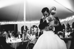 flowerfoxes:  laughingcity:  my favorite picture from the whole night - during our first dance to “so this is love” from Cinderella.  beautiful. i want my wedding day to look this perfect. so cute. and adorable cinderella dress!  