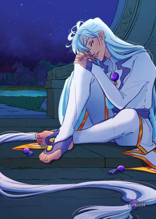 Yue from Cardcaptor Sakura for the Tressed to Impress zine! if you like long hair anime boys, y