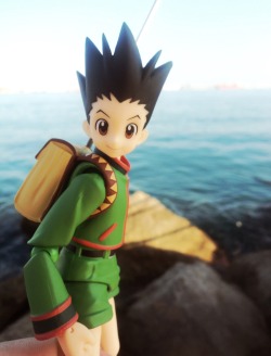 selusiblahblah:  I took some photos to my Gon figma with my compact camera! I swear he is my fav figma! He is so damn cute and I want to share with all of you my photos~~ I did the same with Killua the last month , check it here Please do not reupload