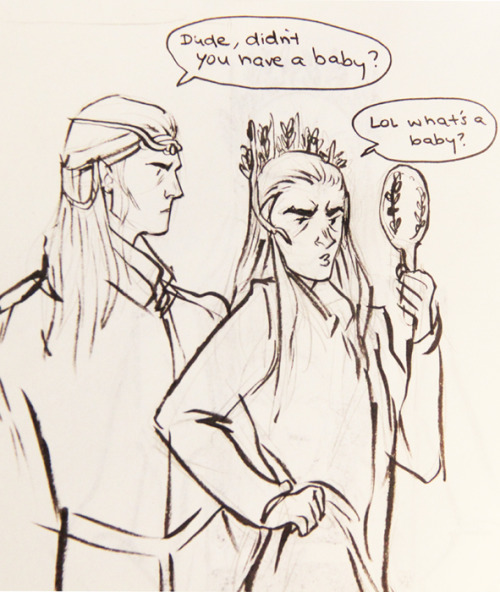 book-of-flights: uglybananas: Fat baby Legolas is my favourite. #there’s no child seat on my w