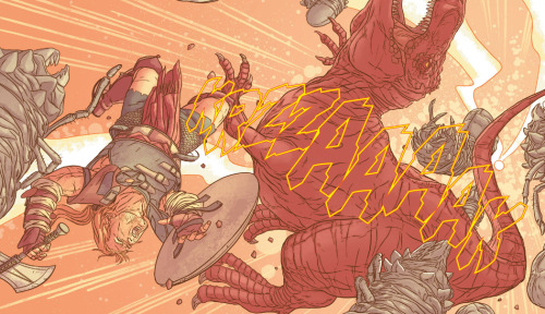 Planet Hulk #1Cap and his T-Rex, Devil. No big deal. Nothing to see here. Cap isn’t riding a dinosau