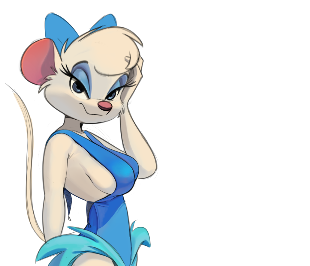 saran-saran: Miss Kitty from The Great Mouse Detective.
