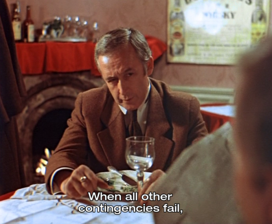 Vasily Livanov as Sherlock Holmes. "When all other contingencies fail,"