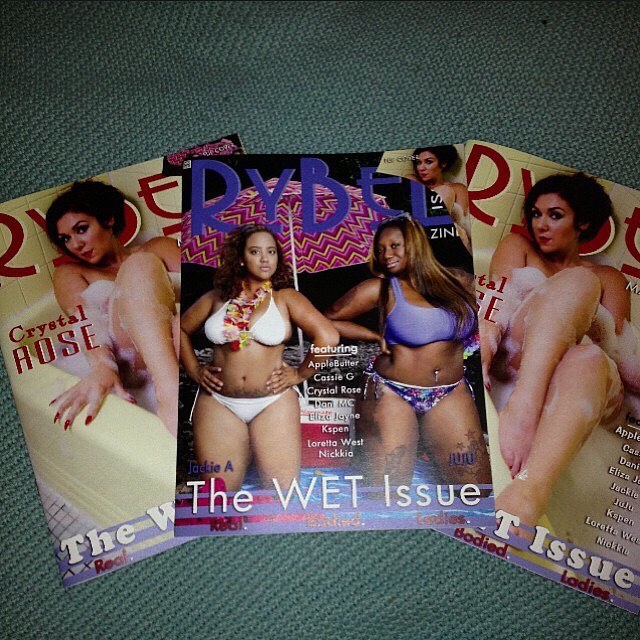 Whew @rybelmagazine  was a fun labor of love  did 13 issues with a variety of model