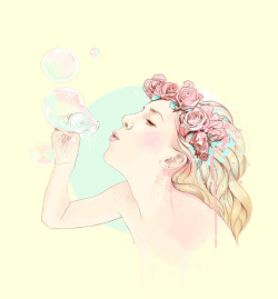 Bestof-Society6:    Art Prints By Ariana Perez  Bubbles Ocean Undress Me Shhh… Also