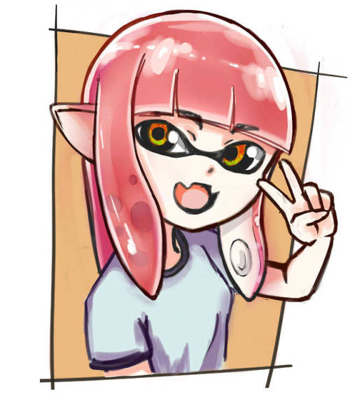 Inkling Splatoon 2Im like a year late, but Splatoon 2 is a pretty fun game.. Cant wait to play her i