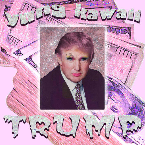 young kawaii trump