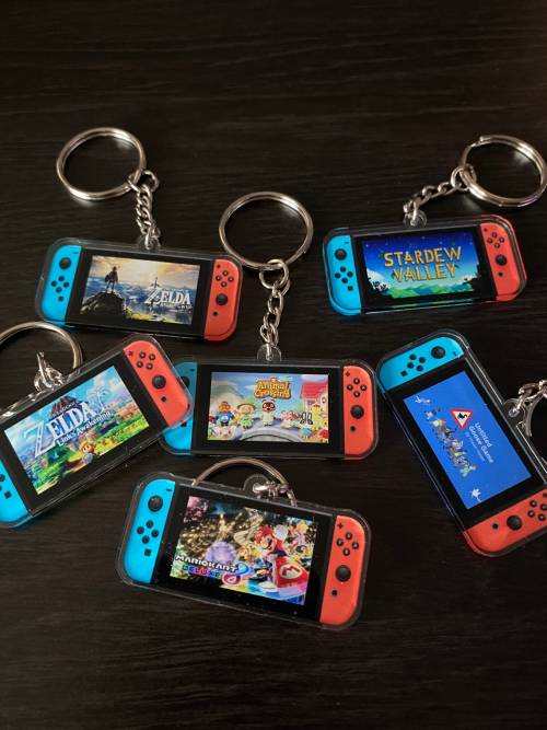 Nintendo Switch Charms made by NerdlyYou