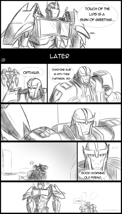 blitzy-blitzwing: Ah, you just wanted to kiss him, OP. 〜(￣▽￣〜) 