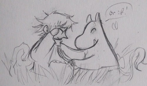 The idea of Moominmamma raising Snufkin will never make me not soft 