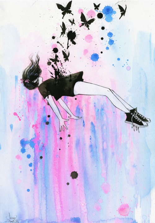 martinekenblog:  OUT OF GRAVITY by *lora-zombie