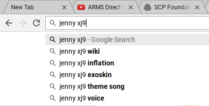 Jenny (XJ9), Wiki