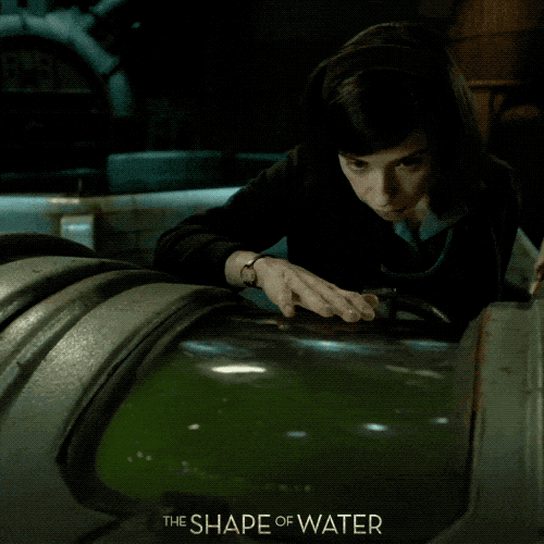 “All that I am, all that I’ve ever been, brought me here to him.” #TheShapeofWater