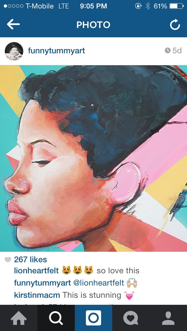 baldheadlilboy:  asyiarhayila:baldheadlilboy:  He’s selling a painting of my face