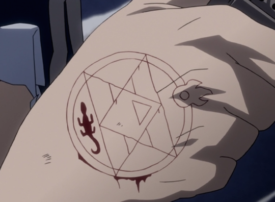 the-masked-barona:  Because I LOOOOVE to talk about animation and the detail in Fullmetal Alchemist: Brotherhood, I noticed something new to talk about in regards to it that I found super interesting and maybe someone else will too!  So in episode 19