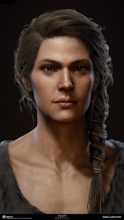 badasserywomen: Kassandra why you so damn perfect.    Sabin Lalancette - https://www.artstation.com/binet 