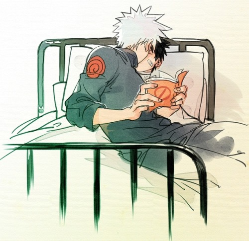 moderndayportia: Kakashi and Obito by 白崇寧 on Pixiv | Posted with permission |All credit goes to the 