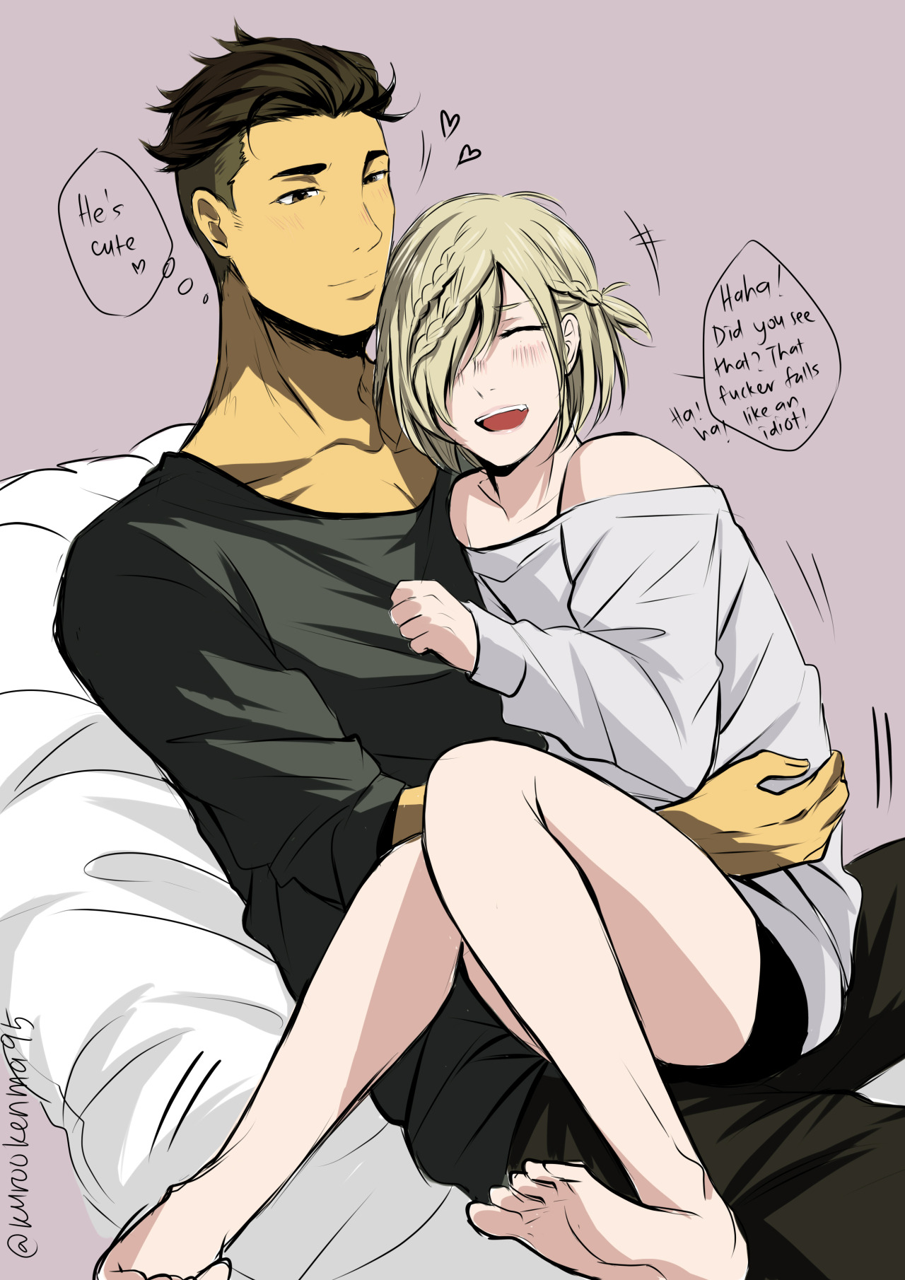 iamatrashfan:iamatrashfan:  I always have that headcanon where Beka is the one who