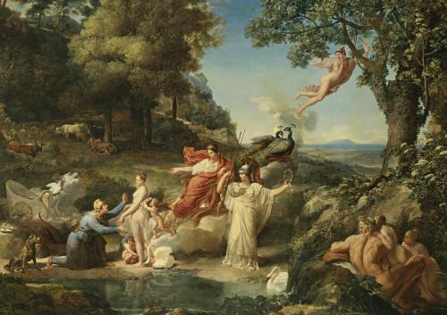 laclefdescoeurs:The Judgement of Paris, 1812, Guillaume Guillon Lethière