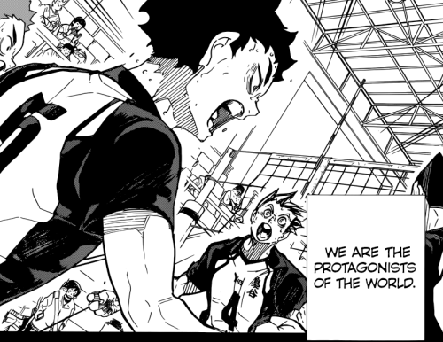 The “We Are The Protagonists Of The World” Line In Haikyuu And The Last 2 Chapters Are A) Some Of
