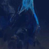 sevnilock:  The process of painting（GIF）This fanart is here: [X] Jack/Elsa 
